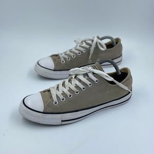 Converse all star gray low top men’s 8.5